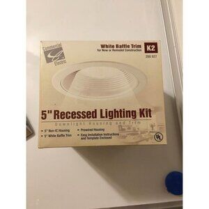 Commercial Electric 5” Recessed Lighting Kit
